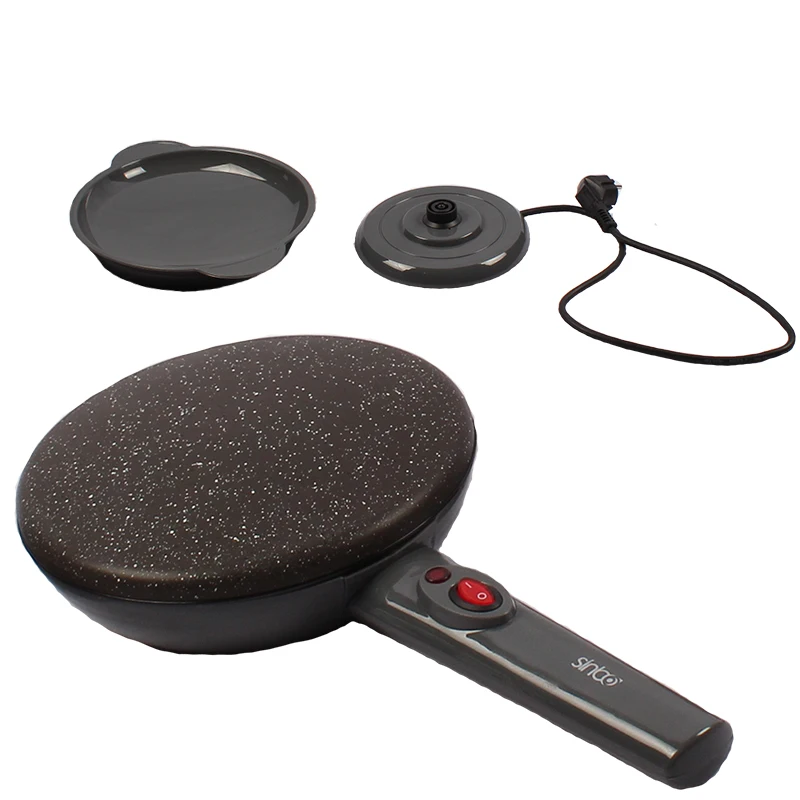 

Electric Crepe Maker Baking Pan Chinese Spring Roll Frying Machine Pancake Pizza Griddle Non-stick Pie Cooker Plate