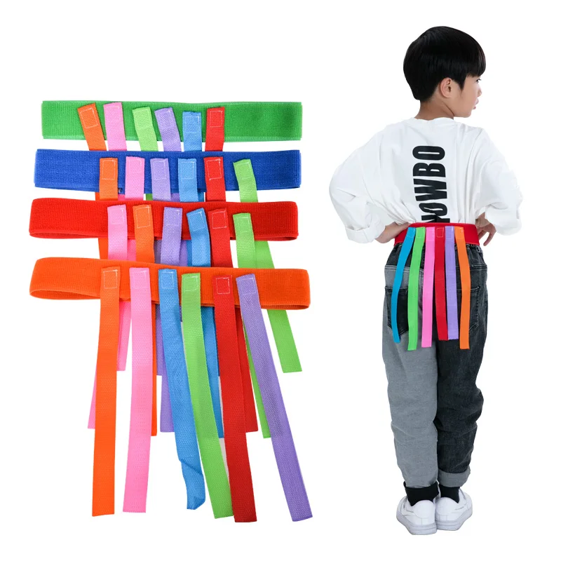wonderful  Children's toys Outdoor sports game Vest Kindergarten grab tail Children Training Equipment Group g