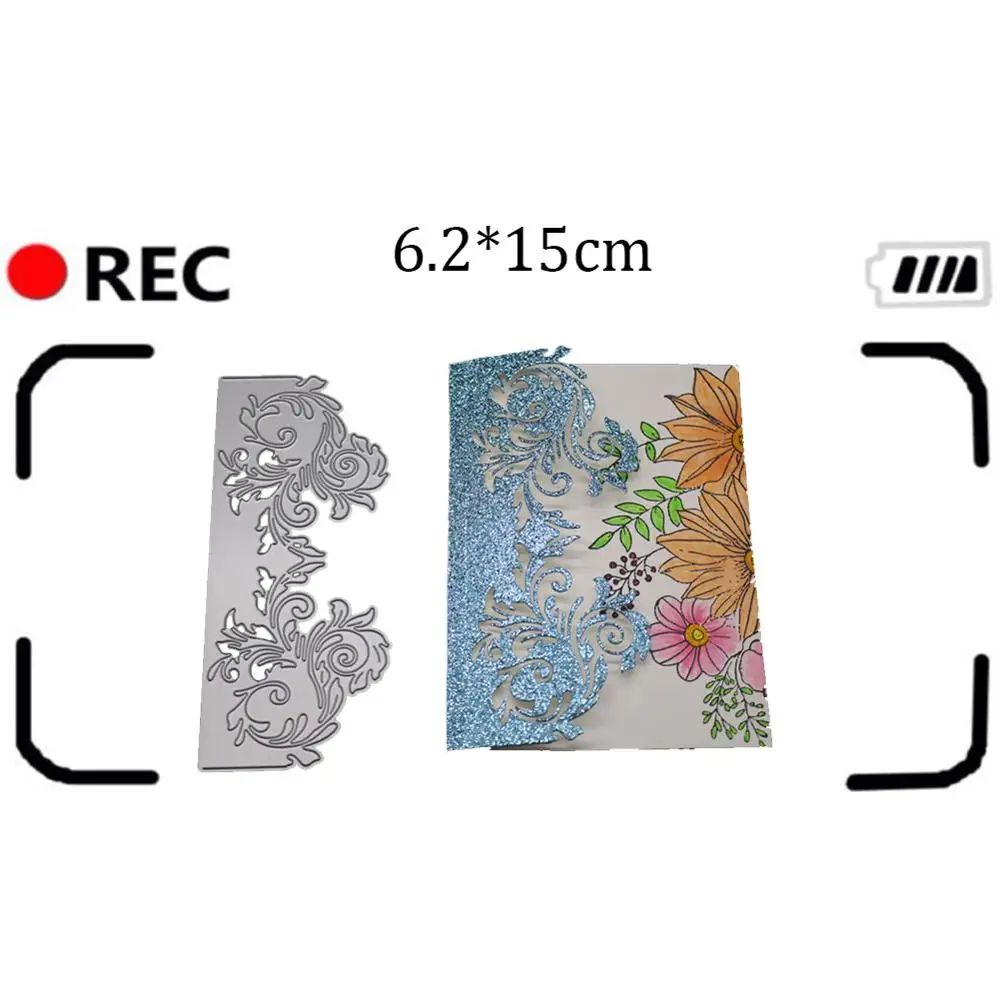 

new Scrapbooking Greeting Card edge Lace Hollow Border Metal Cutting Dies Stencil Embossing stamps and dies DIY arrivage cuts