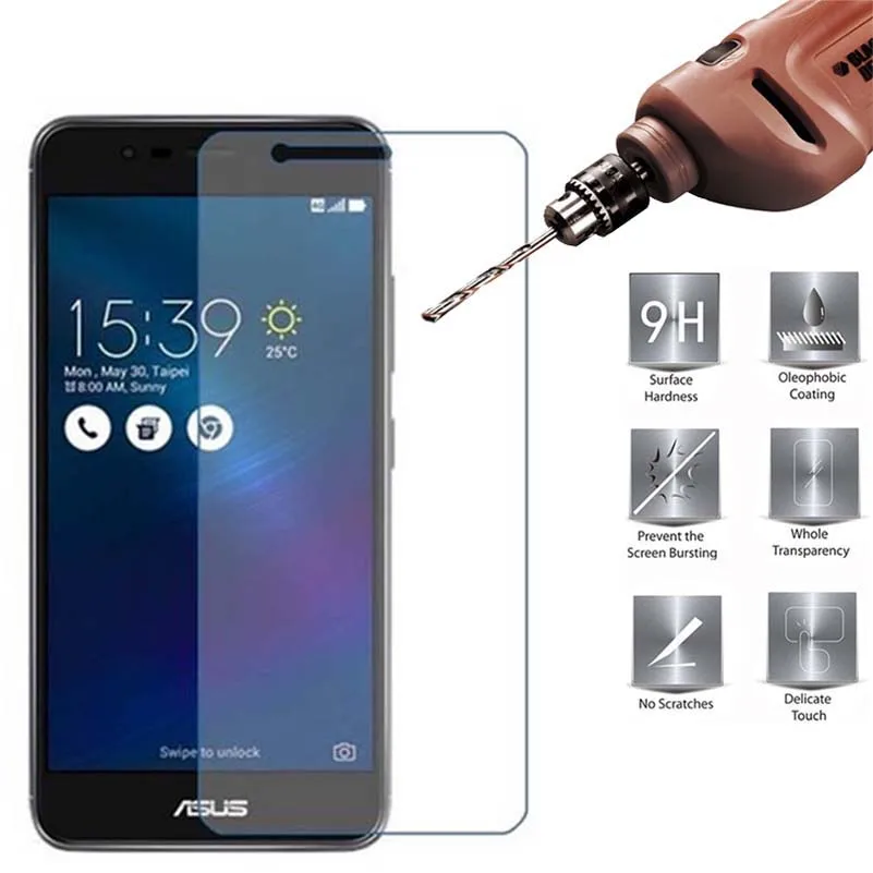 Закаленное стекло для Asus Zenfone 3 Max X008D X008 2 шт. защитное на ASUS ZenFone ZC520TL ZC520 TL защита
