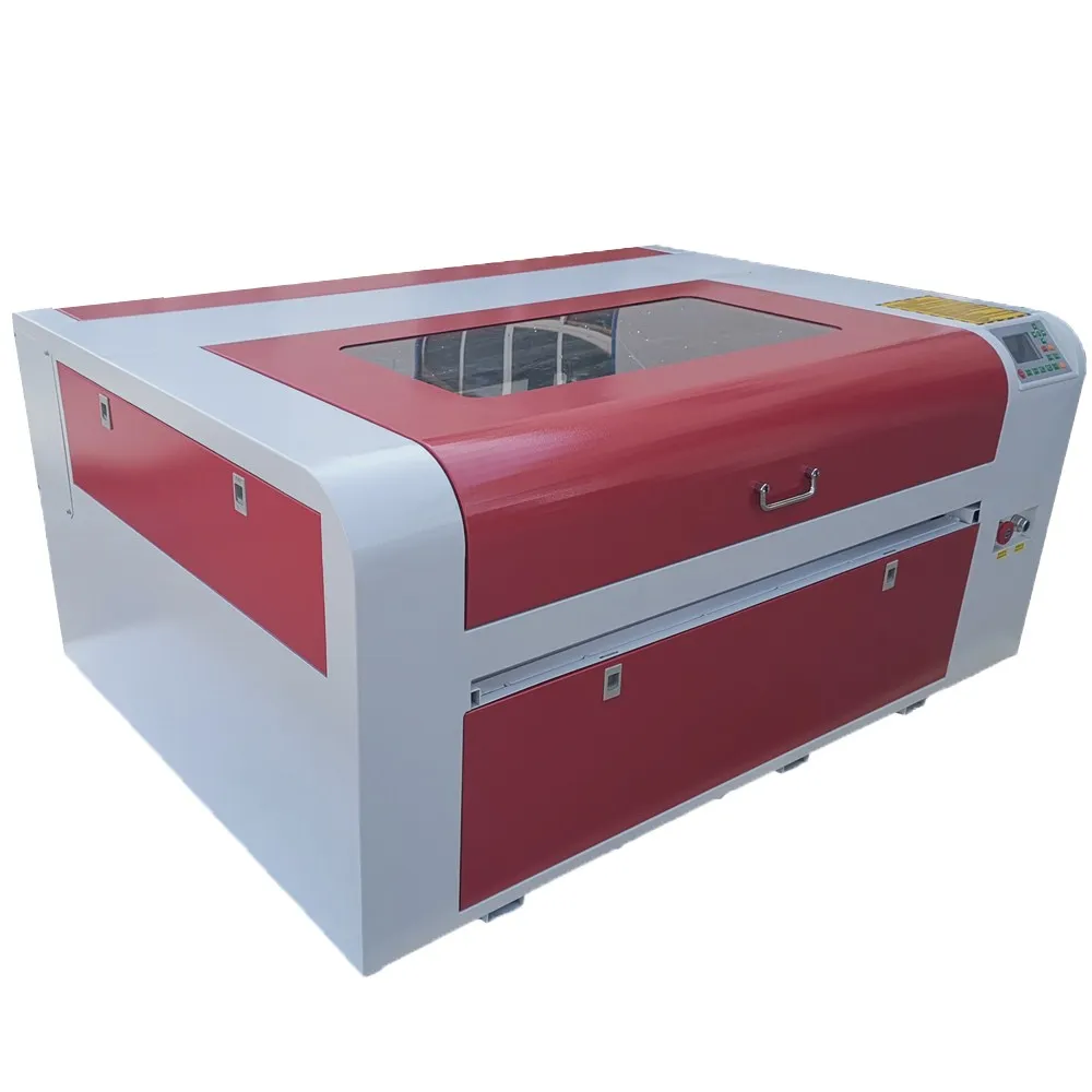 1080 cnc laser engraver with ruida system cutting acrylic Mdf wood 80W