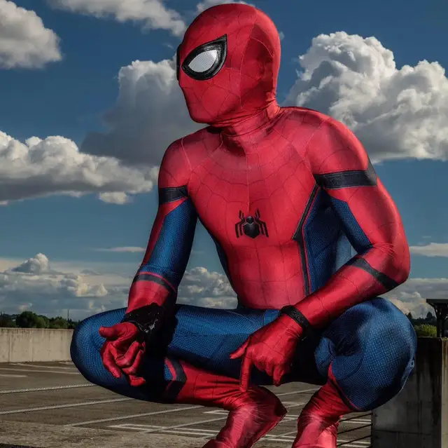 2017 Spider Man Cosplay Costume 3D Printed Spiderman