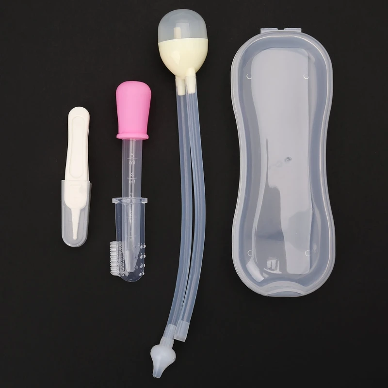 4 шт. набор для ухода за новорожденным младенцем медицинский носовой аспиратор капельница кормушка комплект для кормления