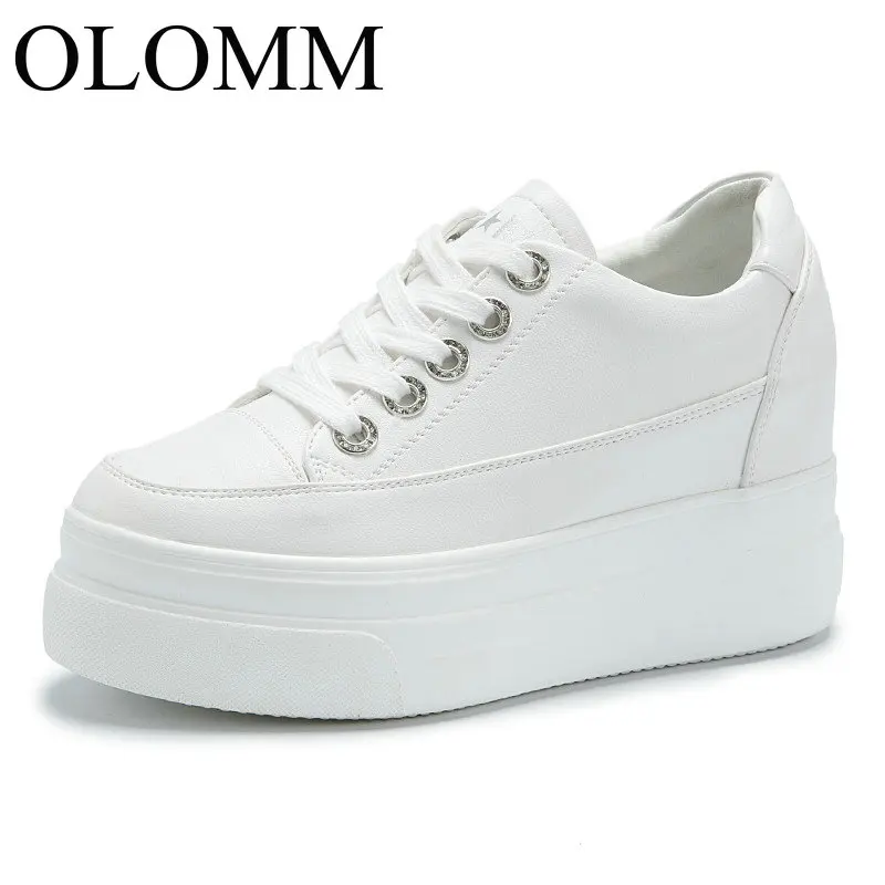 

Platform Sneakers New Autumn Women Shoes For Woman Casual Shoes Wild Platform Heels Female Leisure Women White Sneakers TD-43