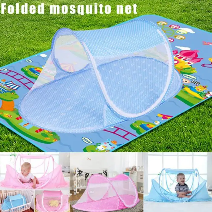 2019 novo dobrável bebê mosquito net tenda