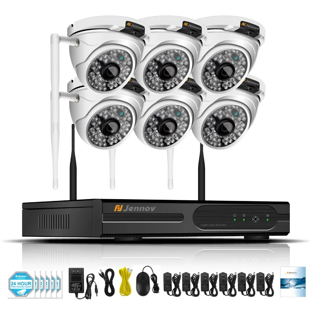 

8CH 1080P WIFI with NVR IP camera system video With Waterproof shell Outdoor Wireless Surveillance Kits Home Security CCTV kit