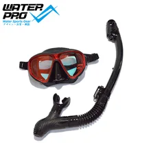 Вода про комплект Шноркеля маски Выпер из оникса зеркальной маской и DS-сухая трубка для подводного плавания Подводное плавание