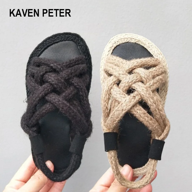 woven rope sandals