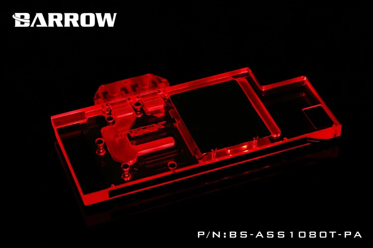 Блок графической карты для ASUS ROG STRIX GTX1080TI O11G GAMING/1080/1070 O8G GAMING/1070TI с полным покрытием