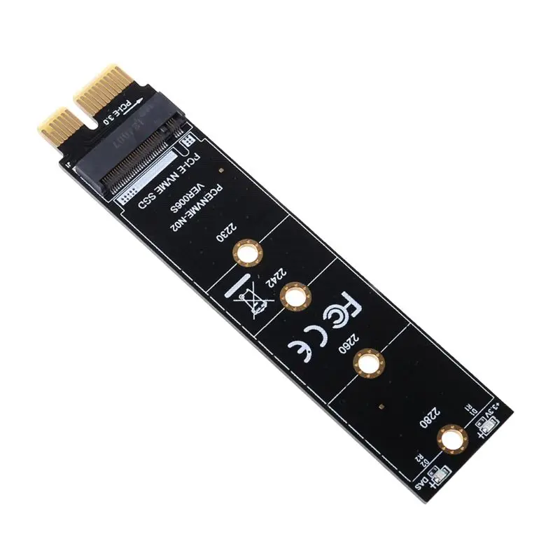 NVME адаптер карты M.2 PCI-E3.0 1x Высокое Скорость удлинитель кнопку M NGFF модуля преобразователя доска
