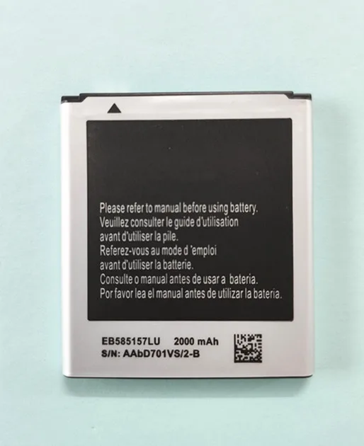 

High quality Battery EB585157LU For Samsung GALAXY Beam SM-G130HN J2 i8530 i8558 i8550 i8552 i869 i437 G3589 Win 2000mAh