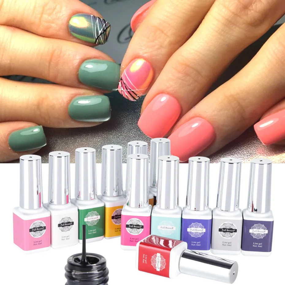 

Pulling Silk Spider Gel for Nail Art Design Point Line Drawing Painting Creative Manicure Soak Off Lacquer Varnish Gel LE731-2
