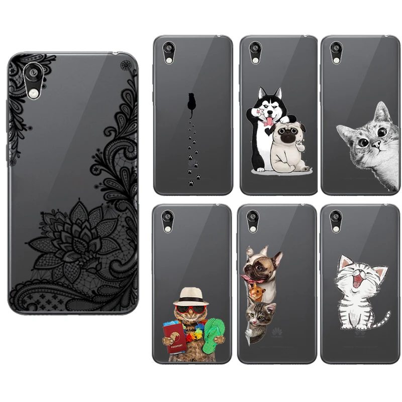 

Cartoon Clear Soft TPU Printed Case for Huawei Honor 8S KSE-LX9 8 S Honor8S 8A Pro Silicone Phone Capa Cover for Huawei Honor 8S