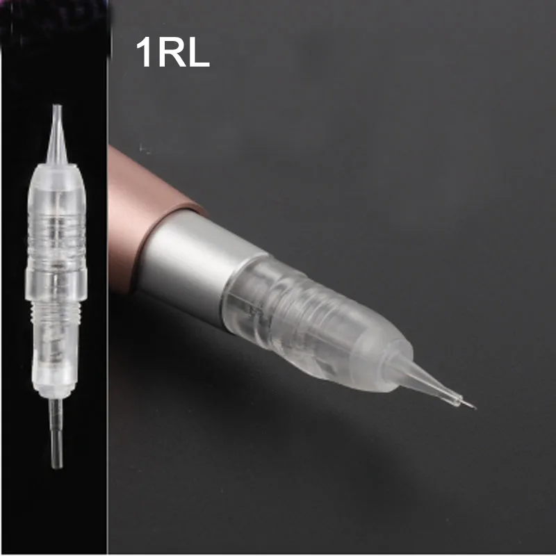 

50pcs Microblading Machine Needles 1RL/3RL/5RL/5F/7F Cartridge Tattoo Needles Eyebrow/Lip Permanent Makeup Accessories Supplies