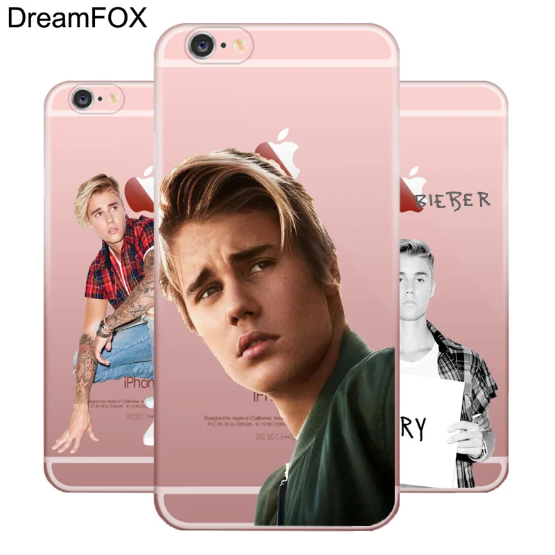 Goede DREAMFOX L061 Justin Bieber Zachte TPU Silicone Case Cover Voor Apple iPhone X XR XS Max 8 7 6 6 s Plus 5 5 s SE 5C 4 4 s