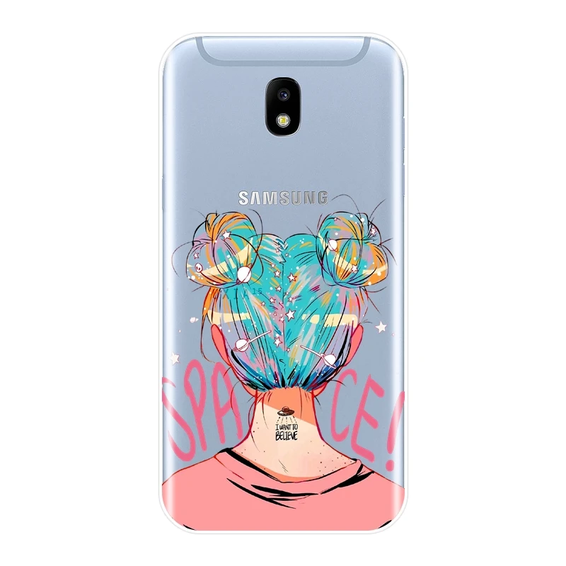 Чехол из ТПУ для Samsung Galaxy J2 J5 J7 Prime силиконовый чехол телефона девушек J3 2015 2016 2017 J4 J6