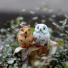 Cute Artificial Animal Owl Miniature Fairy Garden Home Terrarium Decoration Mini Craft Micro Landscaping Decor DIY Accessories ► Photo 2/6
