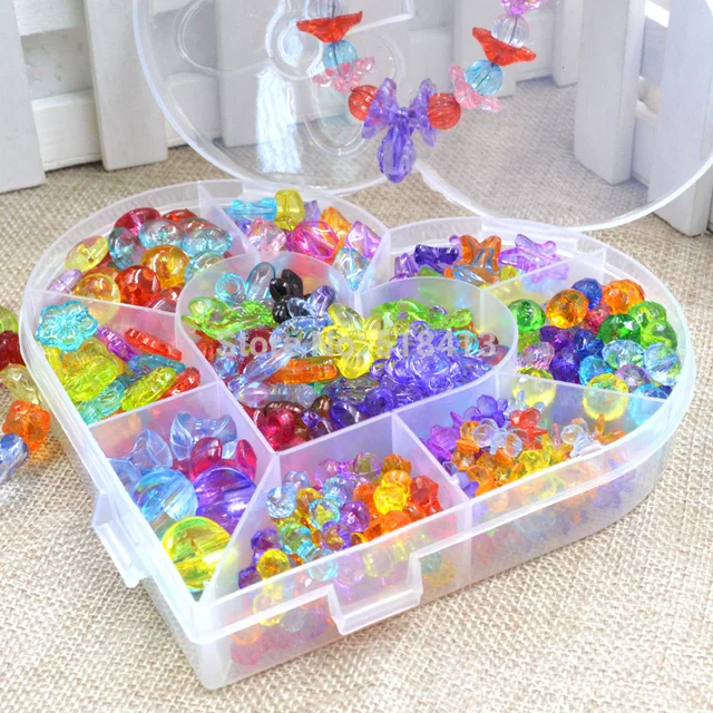 Children Girls Toys 3 ~ 12 Years Old Girl Child Beaded Handmade Toy Suit Birthday Gift Presents Princess Party Hot Sale 2021 1