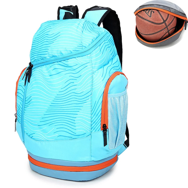 Bolsas de Basquete Bolsas de Escola para Adolescente Bola de Futebol Bolsa de Futebol Bolsa de Fitness Ombro Esportes Ginásio Mochila Meninos Pacote Portátil Net