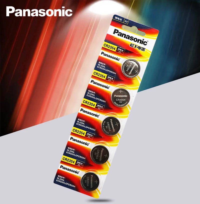 2 шт. Батарея Panasonic автомобиль дистанционного ключа 3 V Li ion аккумулятор Батарея CR2354 Кнопка Батарея аппаратура и метр батареи