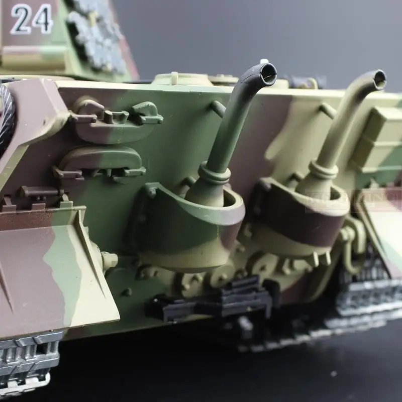 1/16 весы 2 4 ГГц R/C боевой бак Henschel Turret немецкий Король тигр конечная металлическая