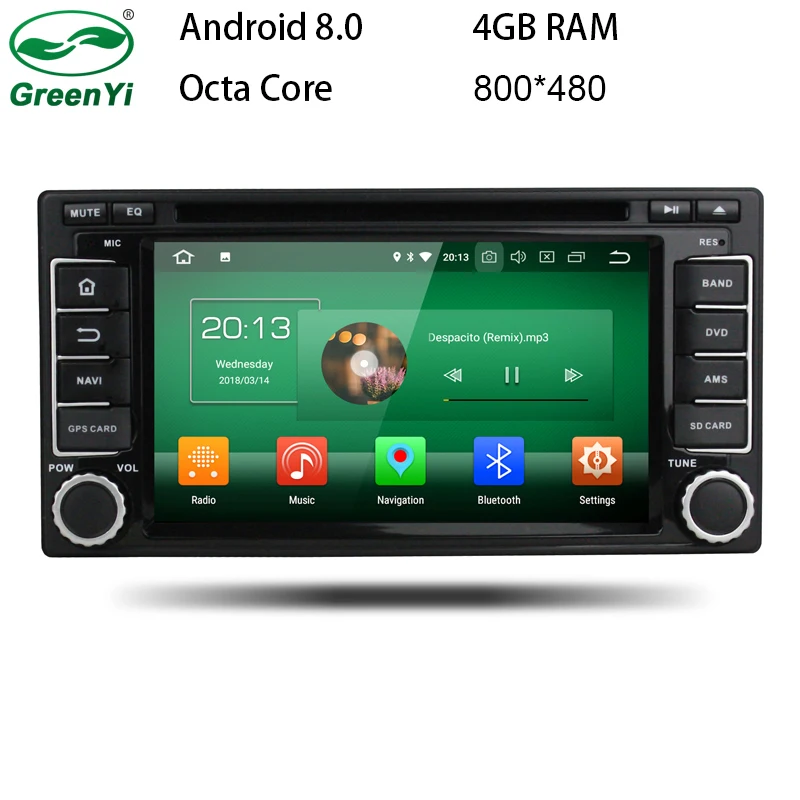 

GreenYi Android 8.0 8 Core 4G RAM Car DVD GPS For Subaru Forester Impreza 2008 2009 2010 2011 WIFI Autoradio Multimedia Stereo