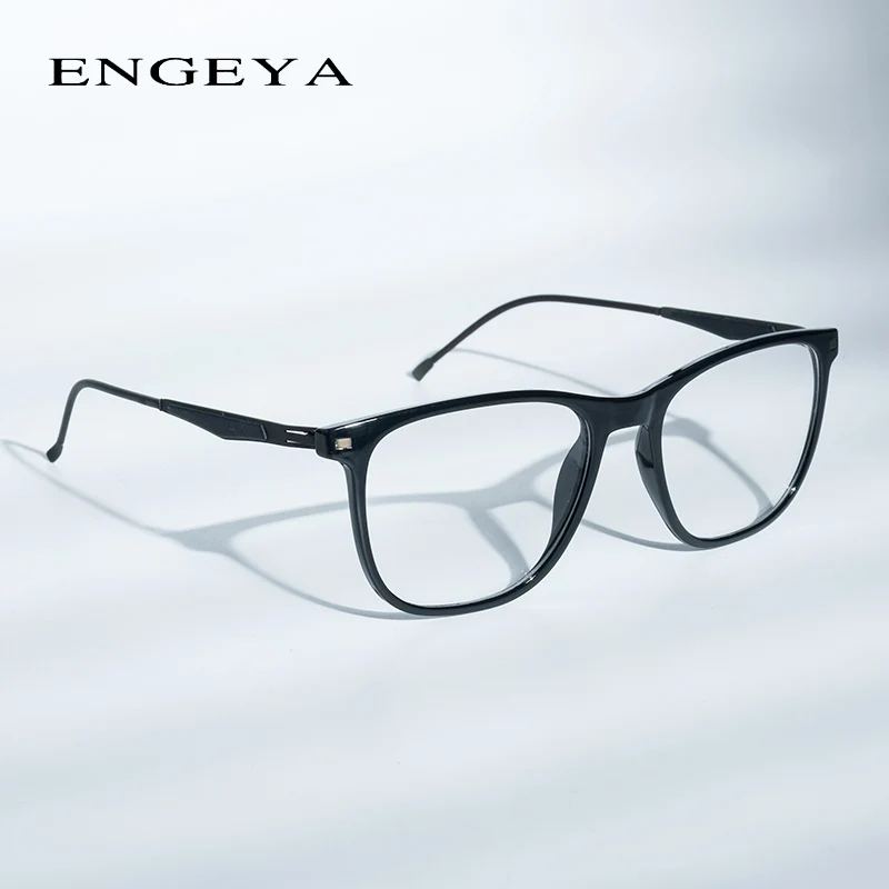 TR90 Rivet Eyeglasses Frame Prescription Eyewear Brand Designer Fashion Myopia Optical Eye
