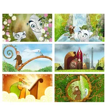 5D Алмаз Мультфильм Анимация Полный Горный Хрусталь Мозаика Набор Ручной Вышивкой Ремесленных Детей Рождественский Подарок Пользовательские Фото