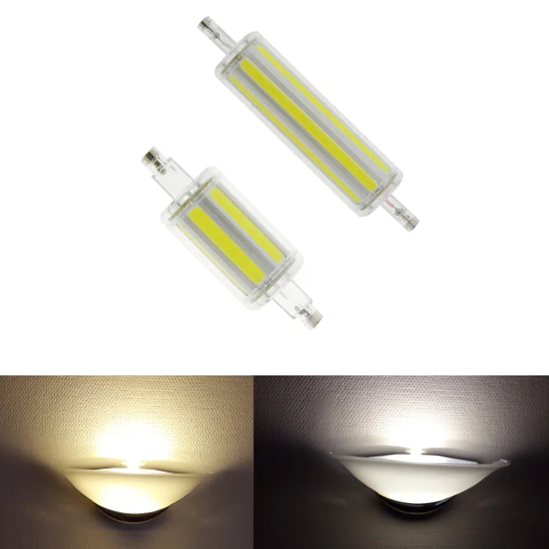 

Dimmable Corn Bulb R7S COB SMD 78mm 118mm Light 110V 220V 15W 30W Replace Halogen Lamp 30W 80W Floodlight Spotlight warm white