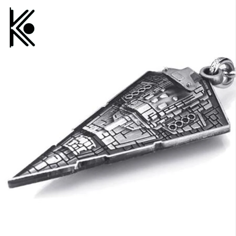 

Movie Star Wars Star Destroyer Replica 3D Spaceship KeyRings Keychains Film Surrounding key chains holder for women men gift