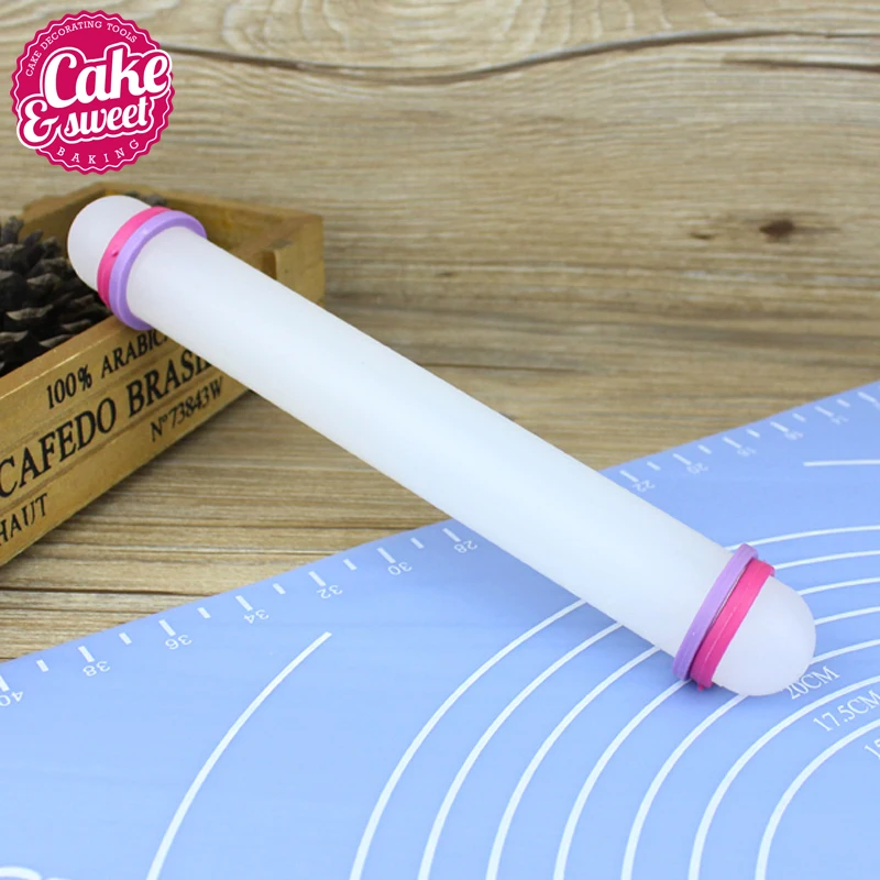 Non-stick`Glide fondant Rolling Pin Fondant Cake Dough Roller Cake Roller crafts