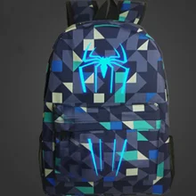 Супергерой крутая ночь люмиус рюкзак мальчики девочки школьные сумки для подростков Оксфорд рюкзаки дорожные сумки