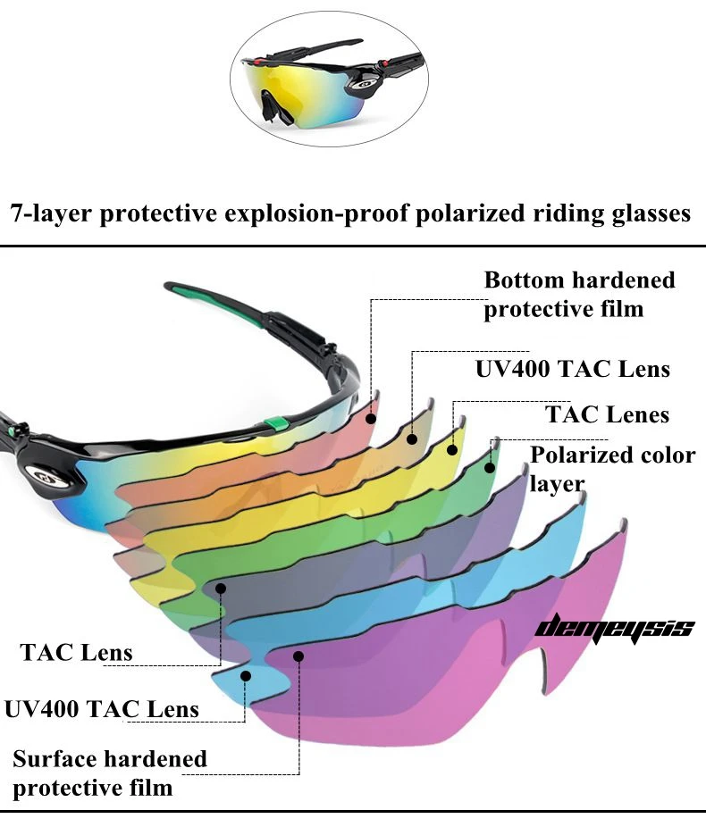 Для езды на горном велосипеде, солнечные очки с защитой от ультрафиолета, поляризационные, очки для велоспорта, для занятий спортом на Для мужчин Для женщин велосипедов Пеший Туризм очки