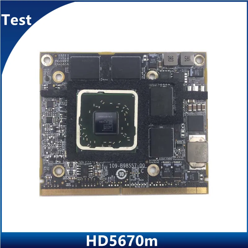 Для iMac A1312 A1311 HD5670 HD 5670 5670m HD5670m 512MB 109 B98557 00 для ATI Radeon Vga Видеокарта GPU 216 0772003|Платы