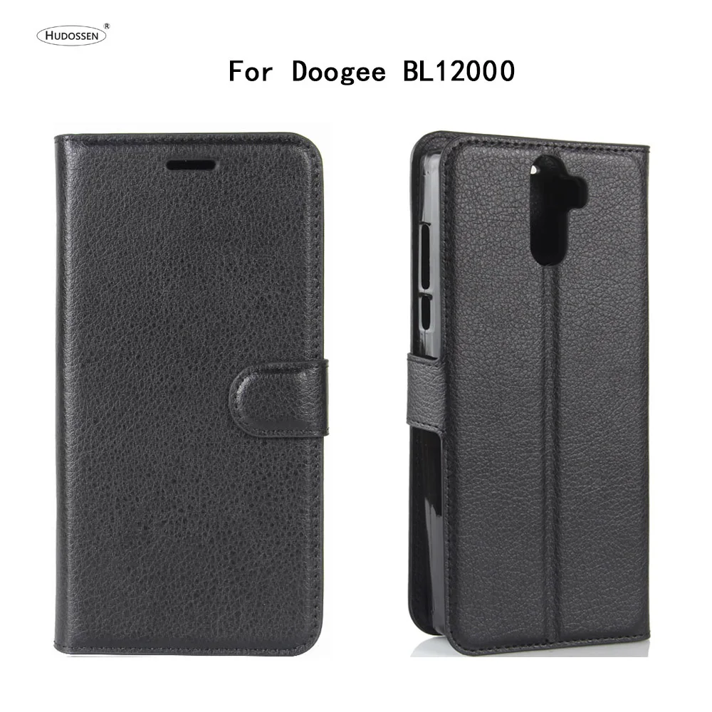 HUDOSSEN Для Doogee BL12000 чехол роскошная Обложка на заднюю панель из искусственной кожи