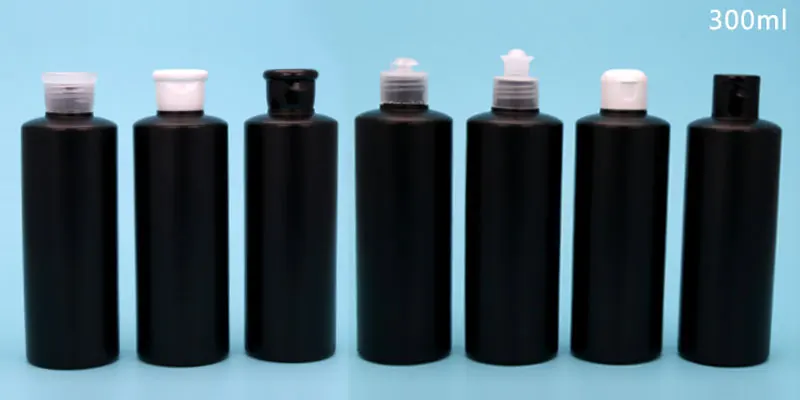 300ml PE bottle with caps (2)