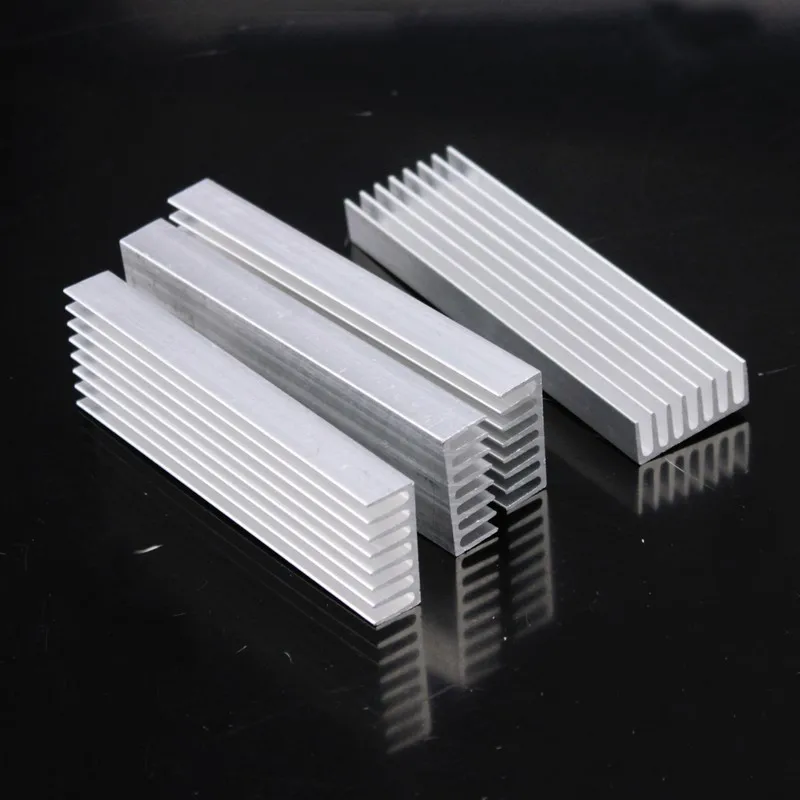 

Gdstime 10pcs 100mm x 28mm x 11mm Aluminum Heatsink Memory Chip CPU Video Dissipatore Cooling Radiator 100x28x11mm Heat Sink