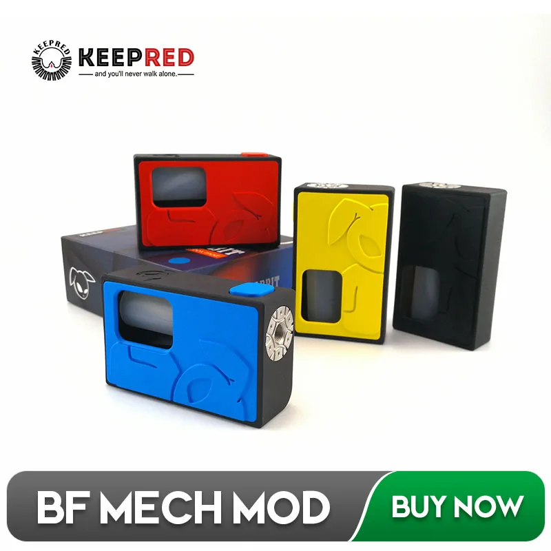 KEEPRED S-Rabbit Squonk Mechanical BF Box Mod Liquid Bottle Bottom Feeder Mech Mod RDA Electronic Cigarette for Dead Rabbit