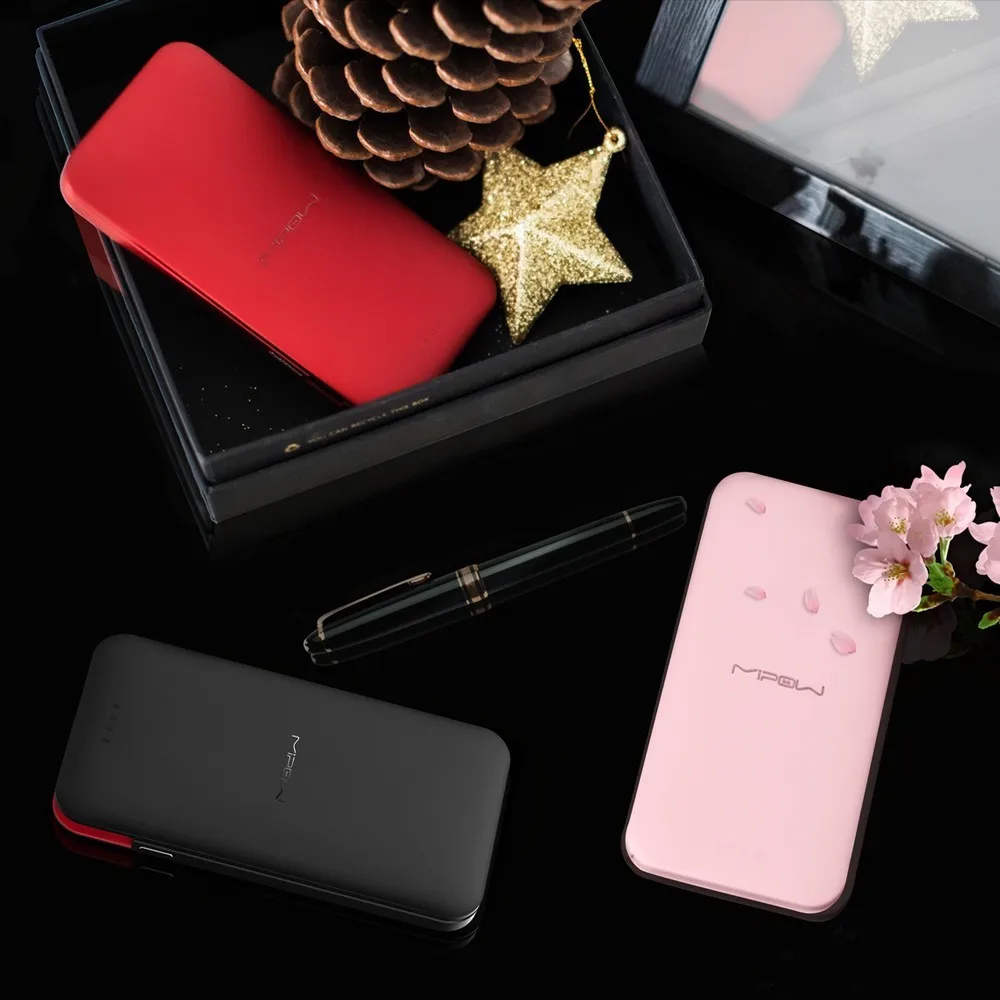 MIPOW MFI Certified 7000mAh Portable Ultra-thin Power Bank Battery Built in USB Cable With Wireless Charger for iPhone X 8 Plus MIPOW MFI Certified 7000mAh Portable Ultra-thin Power Bank Battery Built in USB Cable With Wireless Charger for iPhone X 8 Plus