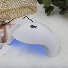 Сушилка для ногтей 45 Вт 15 шт. УФ светодиодный светильник бусины для маникюра сушка лака для ногтей Солнечный свет с ЖК-дисплеем автоматический датчик инструменты для дизайна ногтей