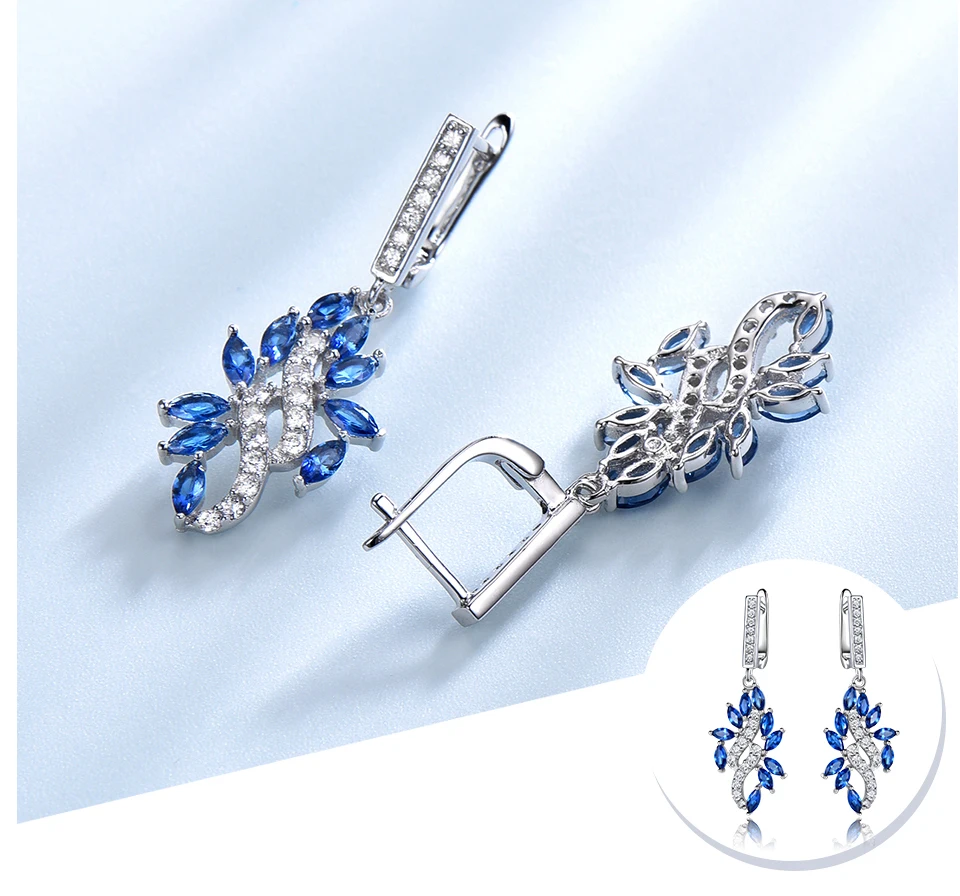 UMCHO-Sapphire--925-sterling-silver-earrings-for-women-EUJ088S-1pc_04