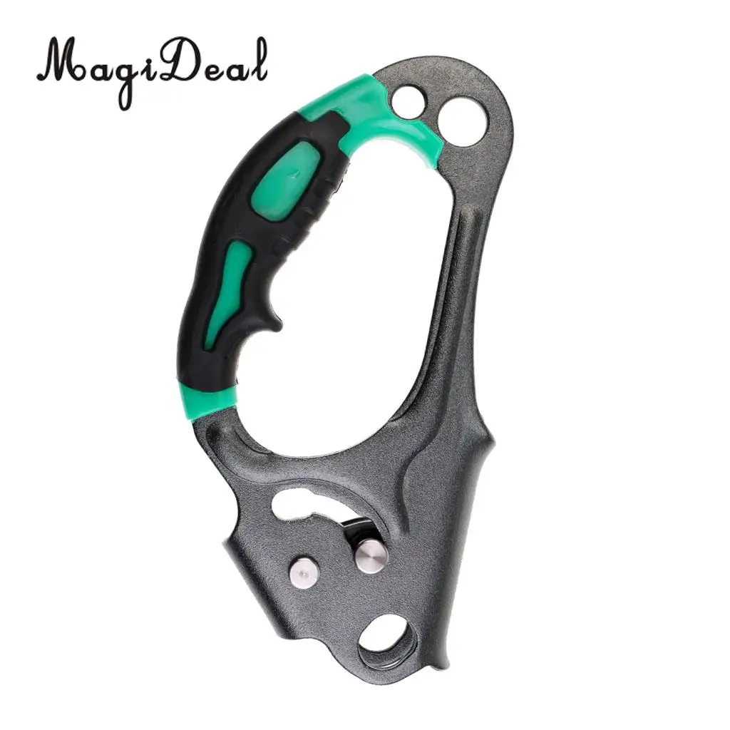 MagiDeal Durable Left Hand Ascender Rock Climbing Tree Arborist Rappelling Gear Equipment for Climbing Caving Outdoor Safety