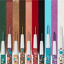 12 шт./партия) макияж 10 цветов дополнительная ручка для теней для век 0,6 г легко носить долговечный Водонепроницаемый Пот