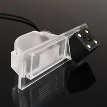 CCD de Visão noturna de Visão Traseira Do Carro Câmera Reversa De Backup Para Volkswagen VW Santana Jetta/Skoda Rápida Sedan 2013-2016