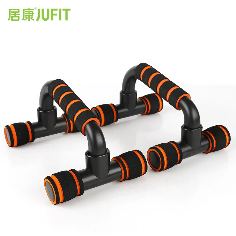 

JUFIT 1 Pair of Push Up Stands Bars Pushup for Gym and Home Training I-Shaped Exercise Training Chest Bar