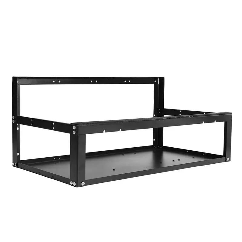 Crypto Coin Open Air Miner Frame Rig Case Up to 6 GPU ETH BTC Ethereum Towers For BTC Mining Machine