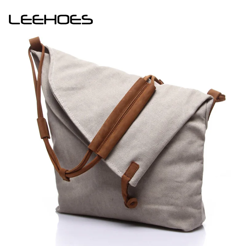 

Hot Sale Unisex Multifunction Men Canvas Bag Casual Travel Bolsa Masculina Design Men Messenger Bags High Quality Crossbody Bag