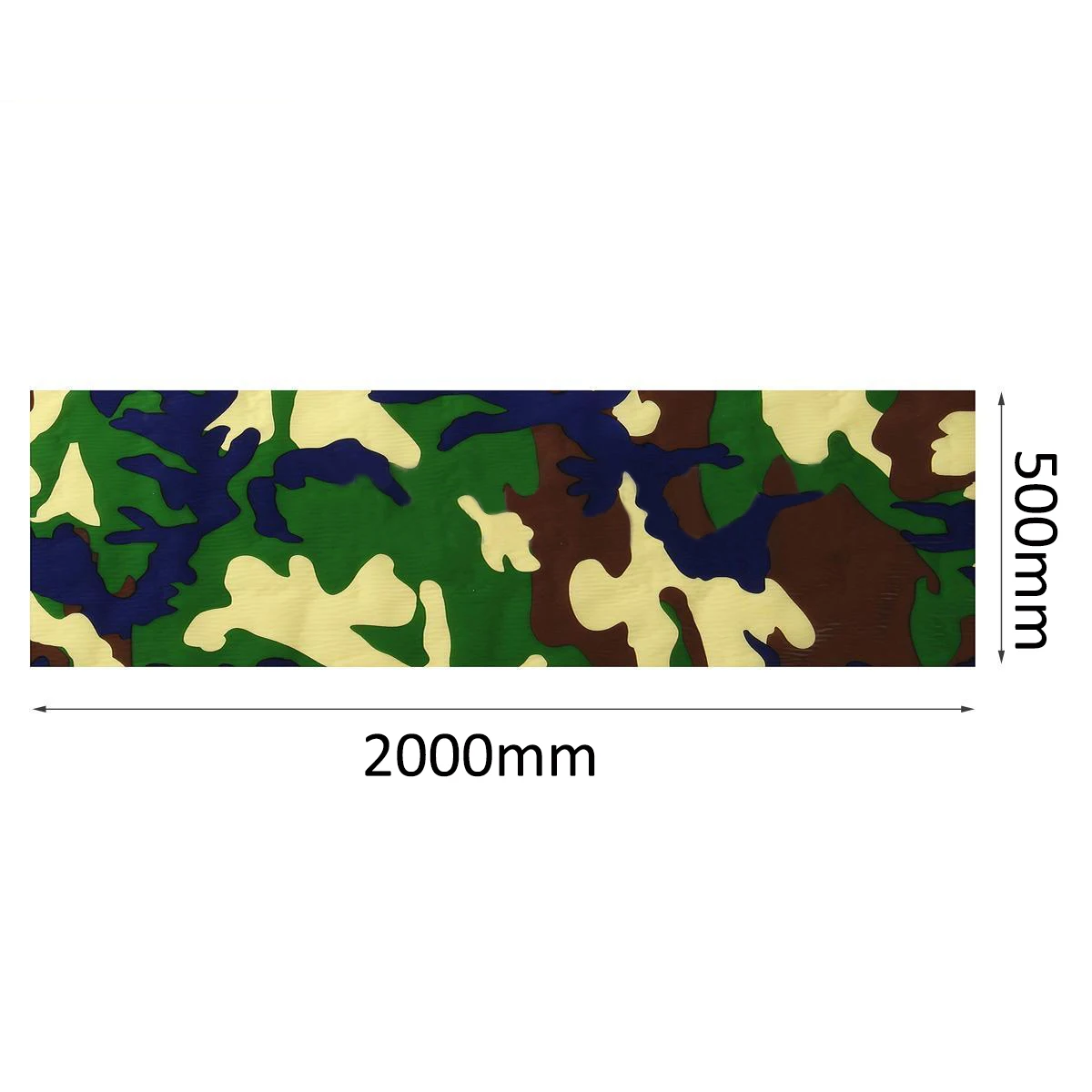 0.5*2m PVA Hydrographic Water Transfer Dipping Film Camouflage Fiber Print