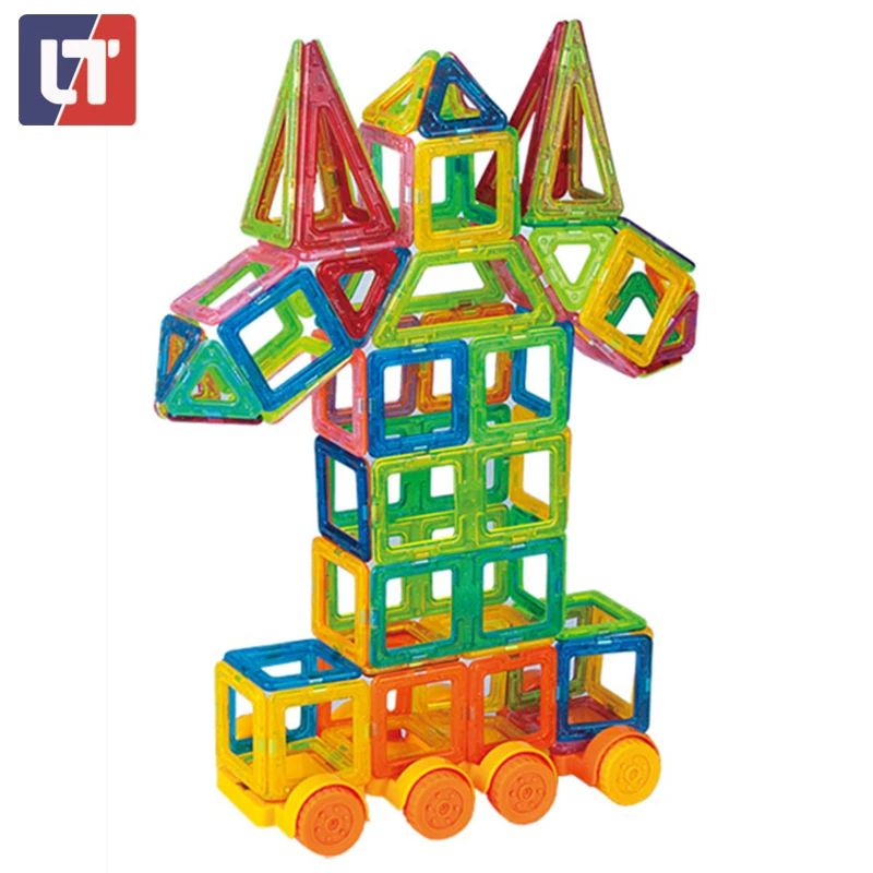 92 шт. 3D дизайнерские магнитные строительные блоки Строительство Мини Набор Детские развивающие игрушки для мальчиков и девочек подарок для малышей