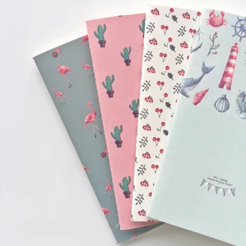 

MIRUI Cactus Flamingo Cherry Planner Notebook To Do List School Office Supply Student Stationery Notepad